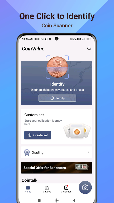 Coin Value Identifier & Scan screenshot