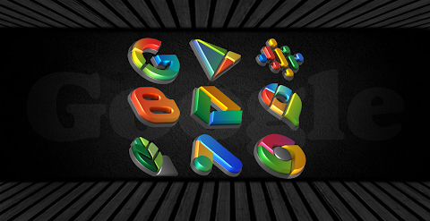 Auric Dark – 3D Icon Pack screenshot
