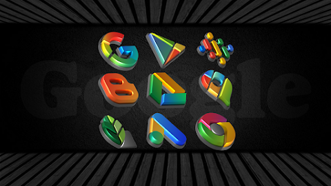 Auric Dark – 3D Icon Pack screenshot