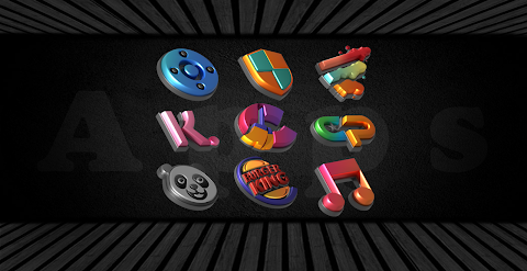 Auric Dark – 3D Icon Pack screenshot