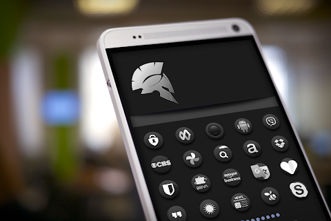 Darko3 BW – Icon Pack screenshot