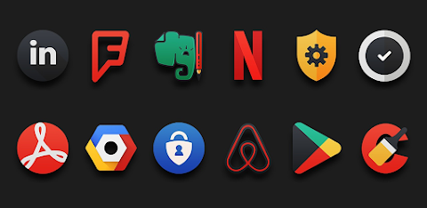 Darko – Icon Pack screenshot