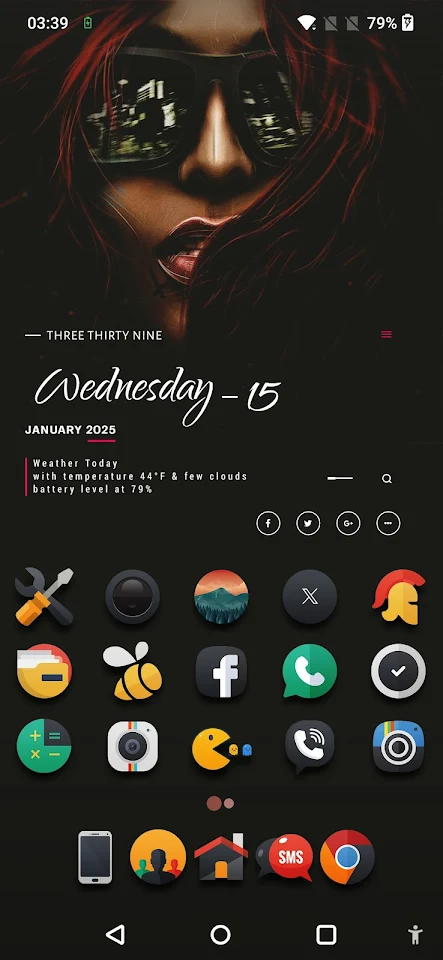 Darko – Icon Pack screenshot