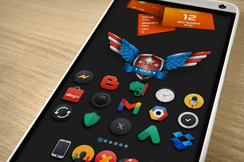 Darko – Icon Pack screenshot