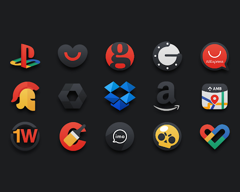 Darko – Icon Pack screenshot