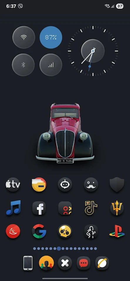 Darko – Icon Pack screenshot
