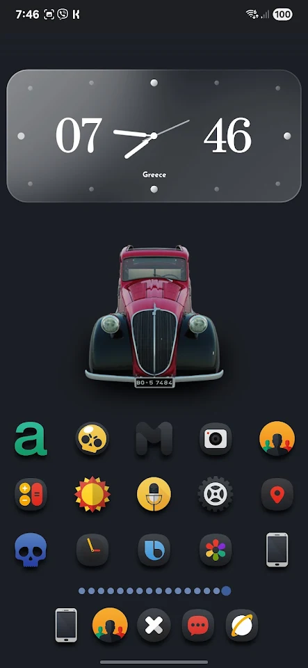 Darko – Icon Pack screenshot