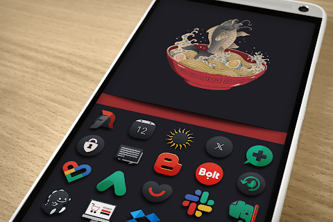 Darko – Icon Pack screenshot
