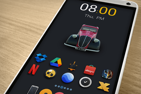 Darko – Icon Pack screenshot