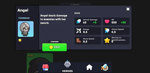 Deep Heroes Tower: TD Premium screenshot
