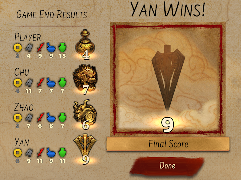 Reiner Knizia Yellow & Yangtze screenshot