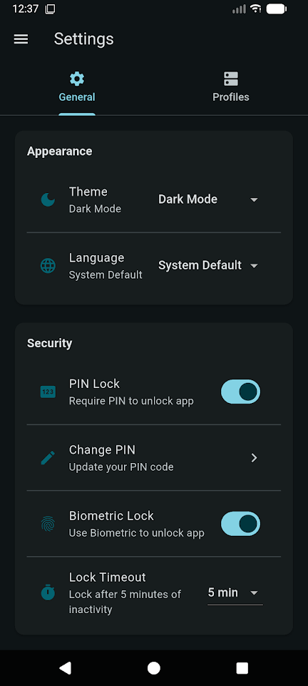 OPNsense Manager screenshot