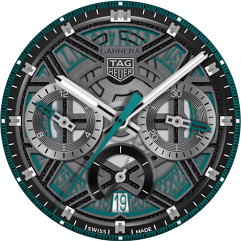 TAG Heuer Carrera Watch Face screenshot