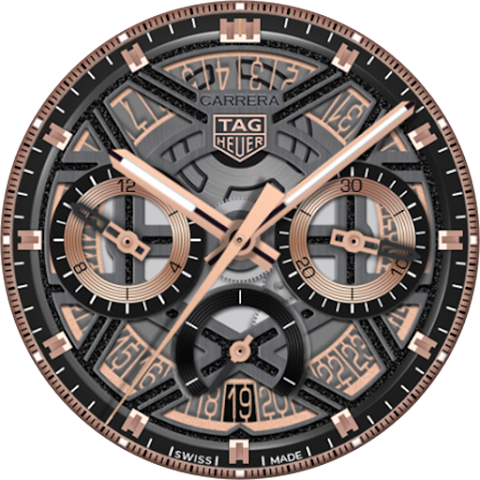 TAG Heuer Carrera Watch Face screenshot