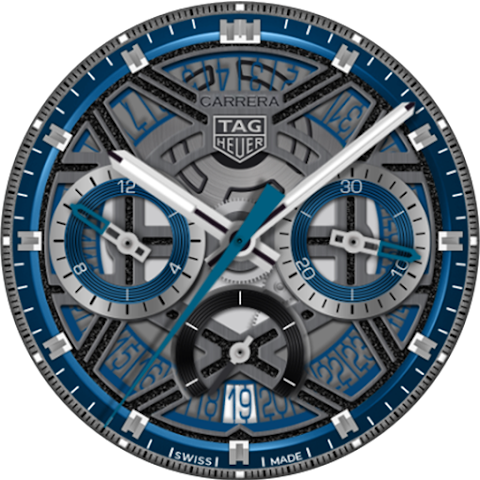 TAG Heuer Carrera Watch Face screenshot