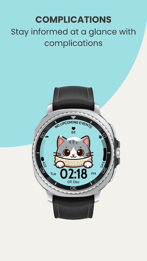 EXD052: Cute Animal Watch Face screenshot
