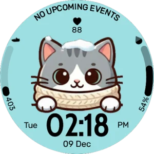 EXD052: Cute Animal Watch Face