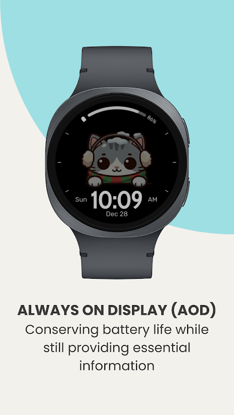 EXD052: Cute Animal Watch Face screenshot