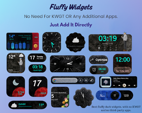 Fluffy Widgets screenshot