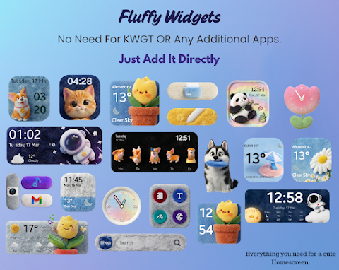 Fluffy Widgets screenshot