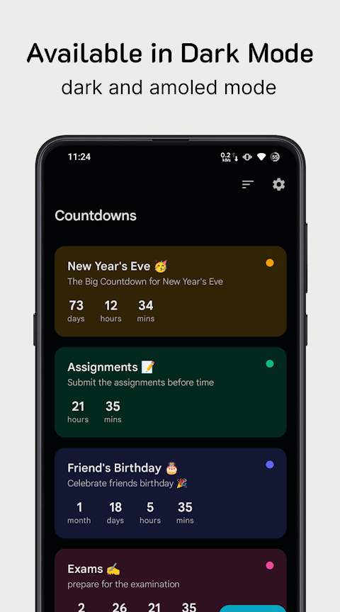 Countdown Widget Pro screenshot