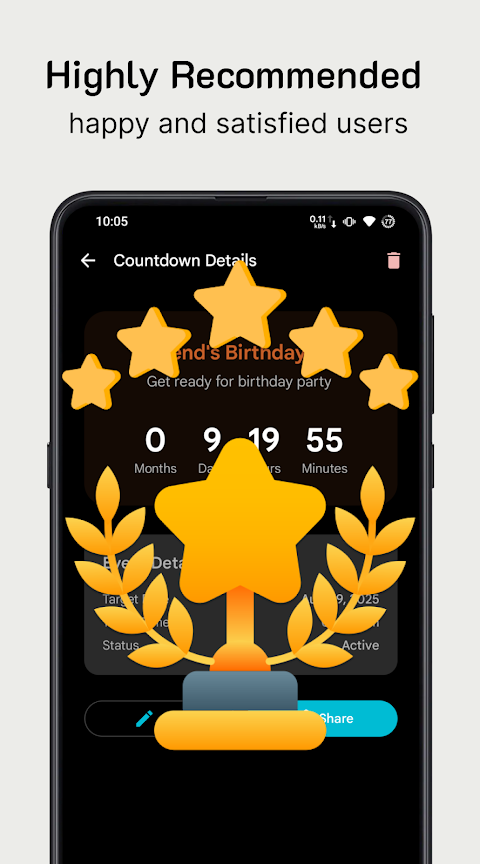 Countdown Widget Pro screenshot