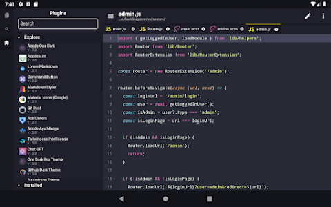 Acode – code editor | OSS screenshot