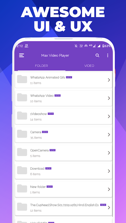 Infinite Video Player -Full HD screenshot