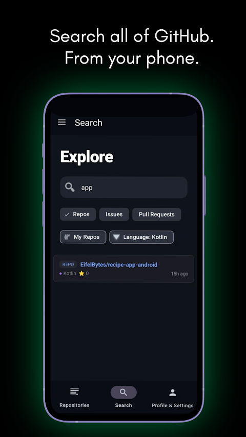 GitPocket – GitHub Client screenshot