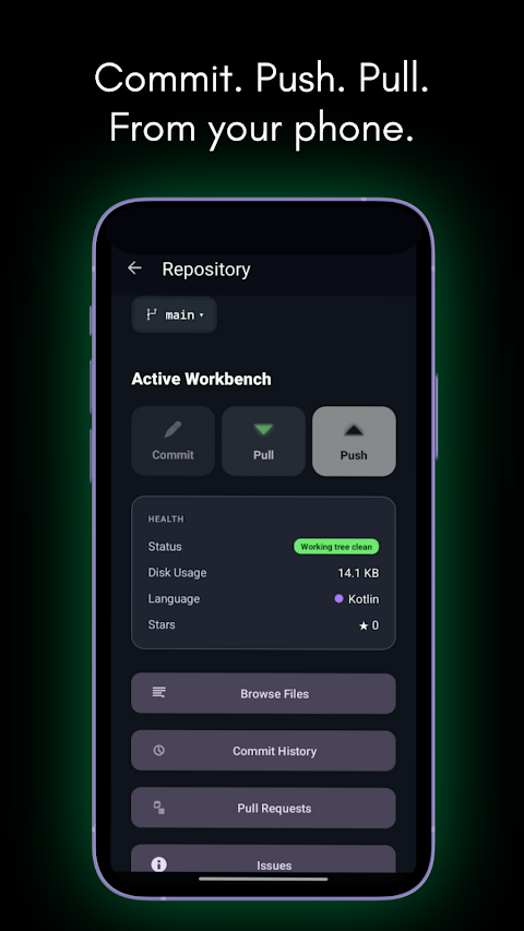 GitPocket – GitHub Client screenshot