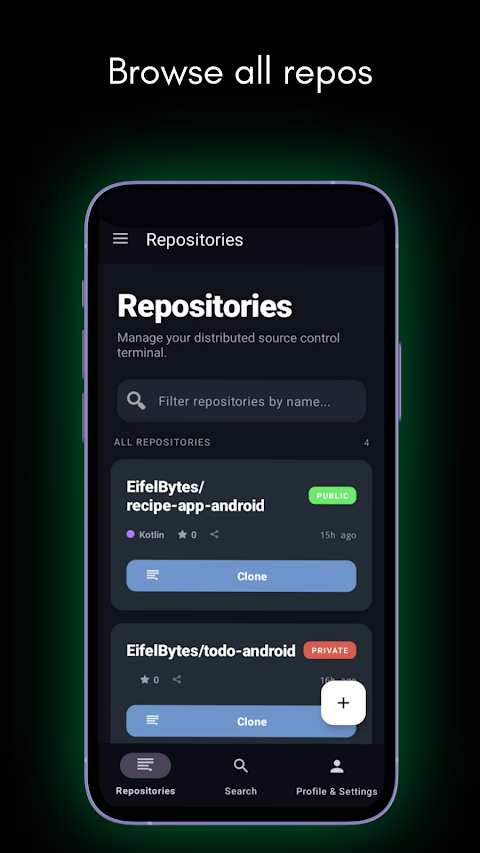 GitPocket – GitHub Client screenshot