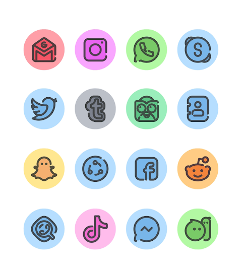 You-R Circle Icon Pack screenshot