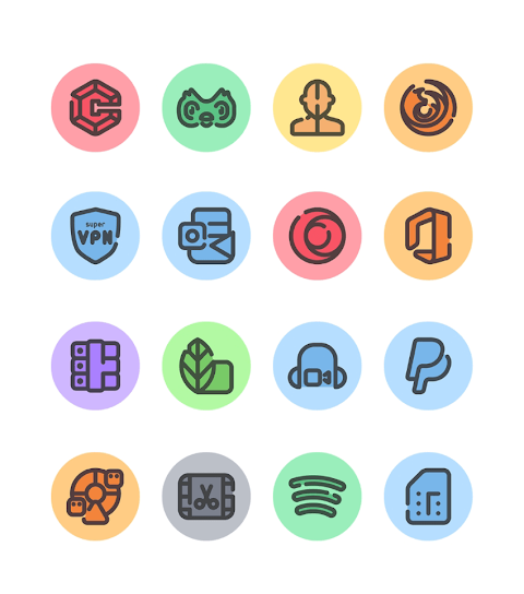 You-R Circle Icon Pack screenshot