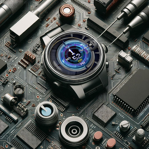 Proton X Wear OS Watch Face screenshot