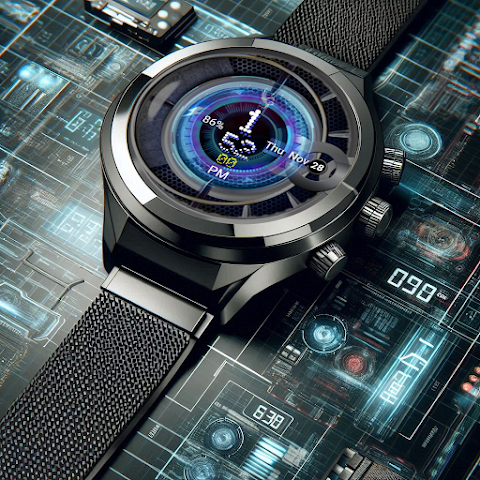 Proton X Wear OS Watch Face screenshot