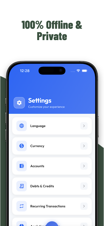 Money Manager Expense & Budget screenshot
