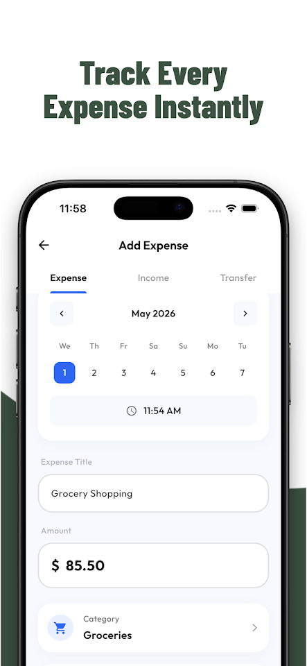 Money Manager Expense & Budget screenshot