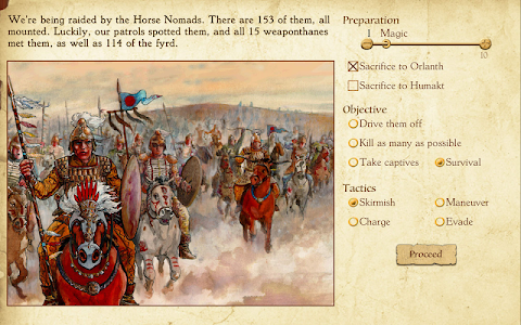 King of Dragon Pass: Text RPG screenshot