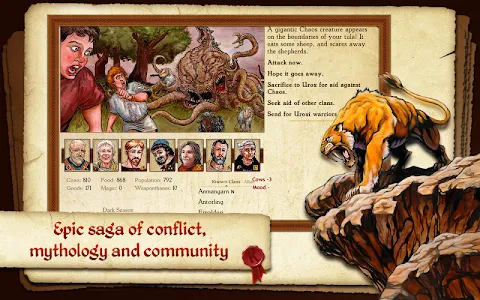 King of Dragon Pass: Text RPG screenshot