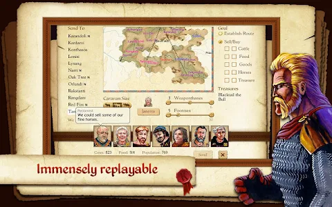 King of Dragon Pass: Text RPG screenshot