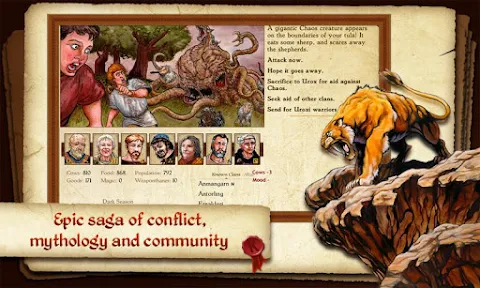 King of Dragon Pass: Text RPG screenshot