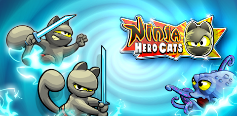 Ninja Hero Cats Premium screenshot