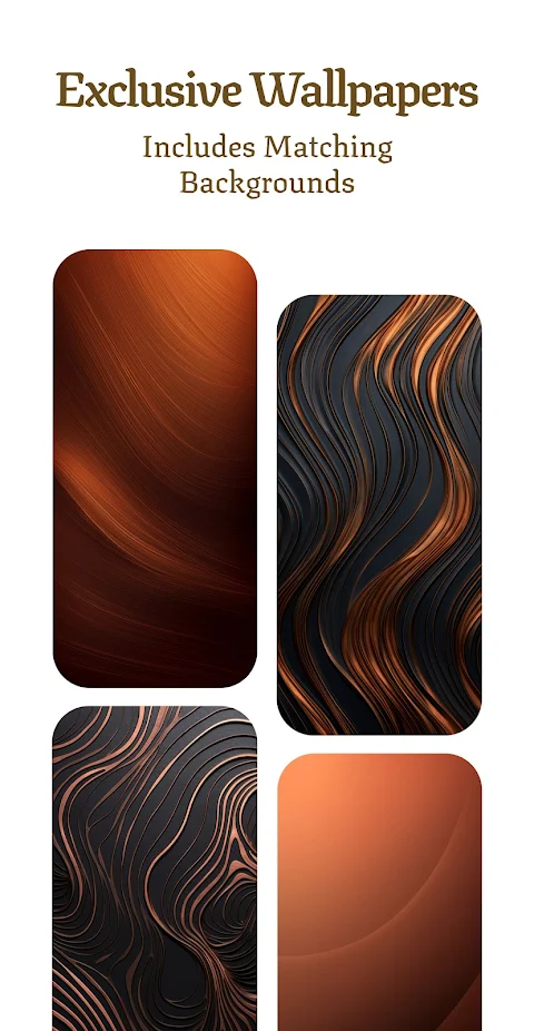 Bronze Copper Icon Pack screenshot