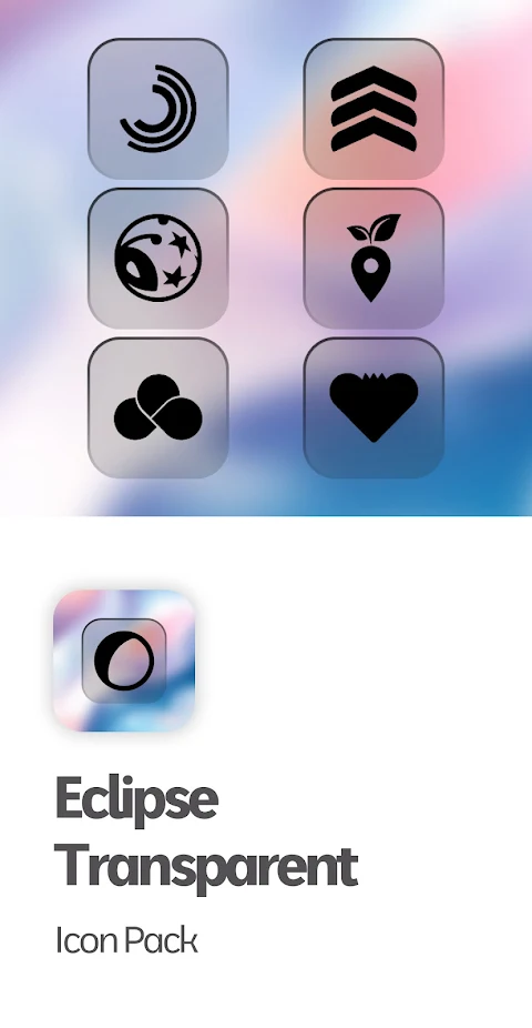 Eclipse Transparent Icon Pack screenshot