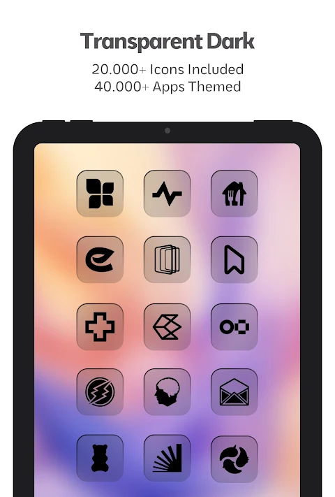 Eclipse Transparent Icon Pack screenshot