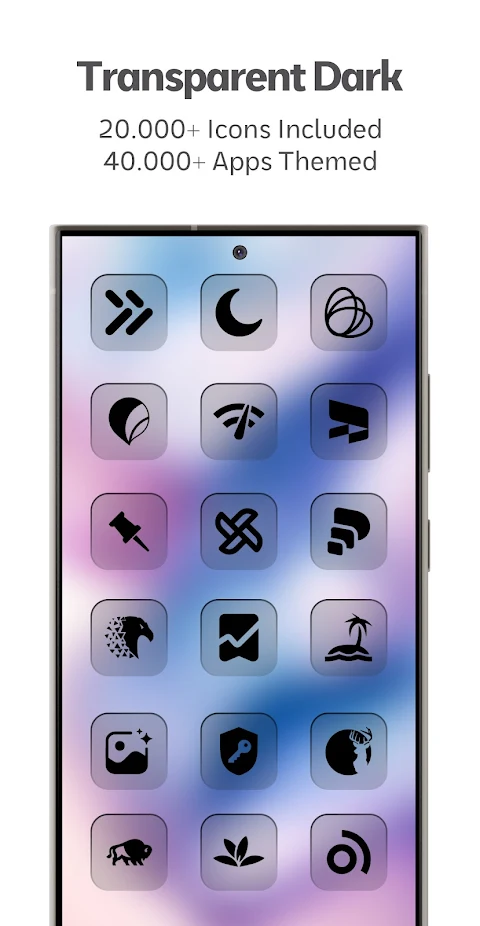 Eclipse Transparent Icon Pack screenshot