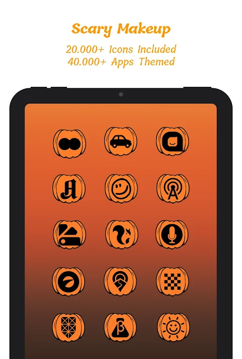 Halloween Pumpkin Icon Pack screenshot