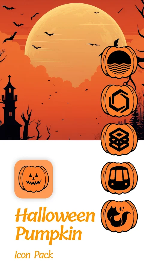 Halloween Pumpkin Icon Pack screenshot