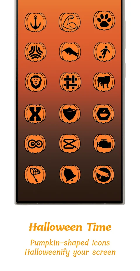 Halloween Pumpkin Icon Pack screenshot