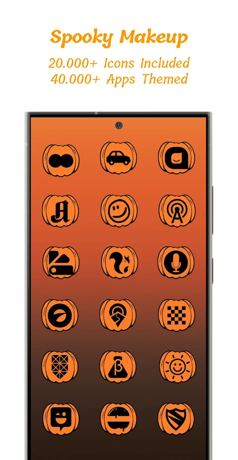 Halloween Pumpkin Icon Pack screenshot